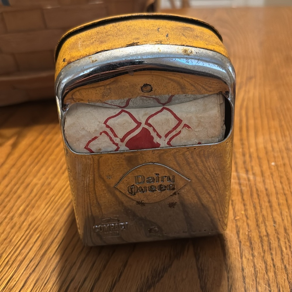 Vintage Dairy Queen napkin holder